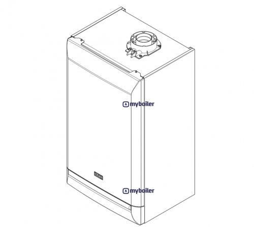 Baxi Duo-tec 24 28 33 40 Combi Erp Installation Servicing Instructions Manual